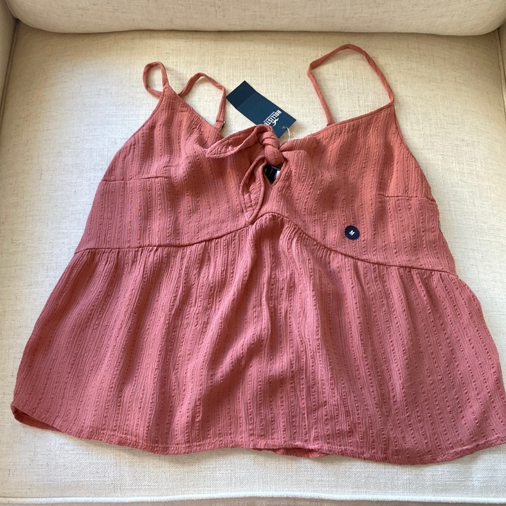 Hollister knotted tank.